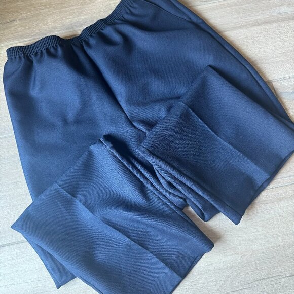 Alfred Dunner Navy Elastic Waist Pants 16 – NWOT - Picture 2 of 6